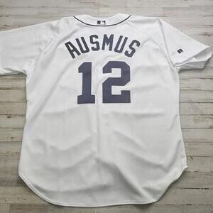 VTG 90s Russell Athletic Diamond Collection BRAD AUSMUS Detroit Tigers Jersey 52